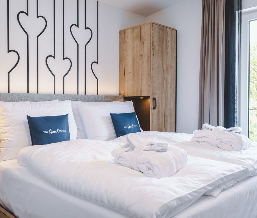 The Gast House Zell am See | 2 Schlafzimmer Deluxe Suite mit private Sauna